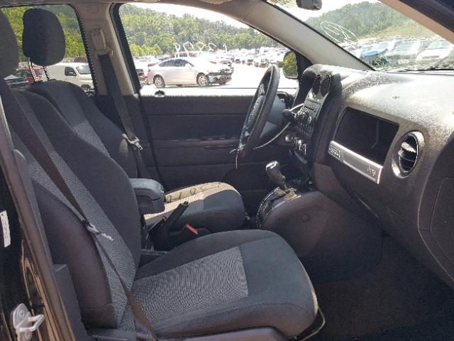 1C4NJDBB3ED926952 - 2014 JEEP COMPASS SP BLACK photo 5