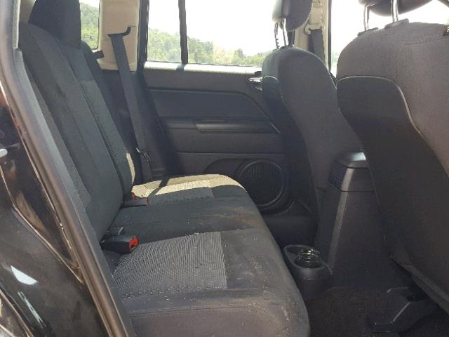 1C4NJDBB3ED926952 - 2014 JEEP COMPASS SP BLACK photo 6