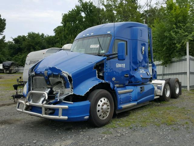 1XKYD49X7GJ124077 - 2016 KENWORTH CONSTRUCTI BLUE photo 9