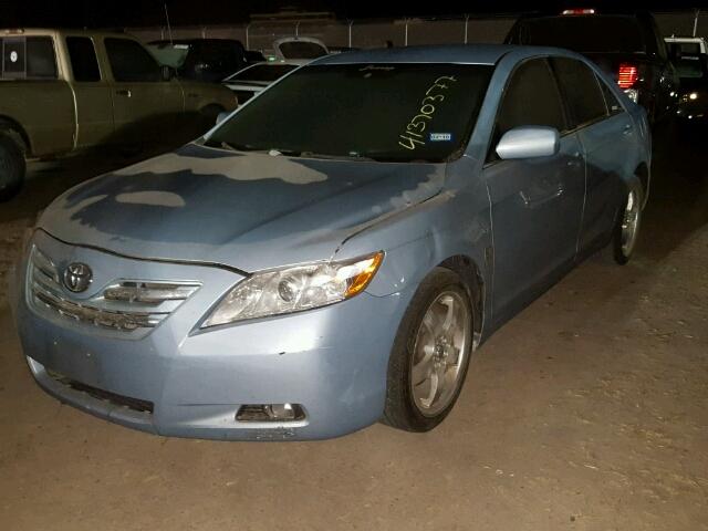 4T1BE46K57U560220 - 2007 TOYOTA CAMRY NEW BLUE photo 2