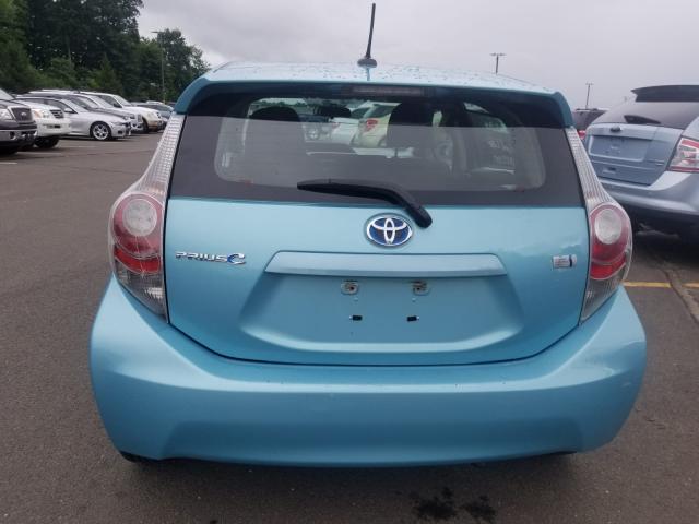 JTDKDTB31C1000304 - 2012 TOYOTA PRIUS C BLUE photo 10