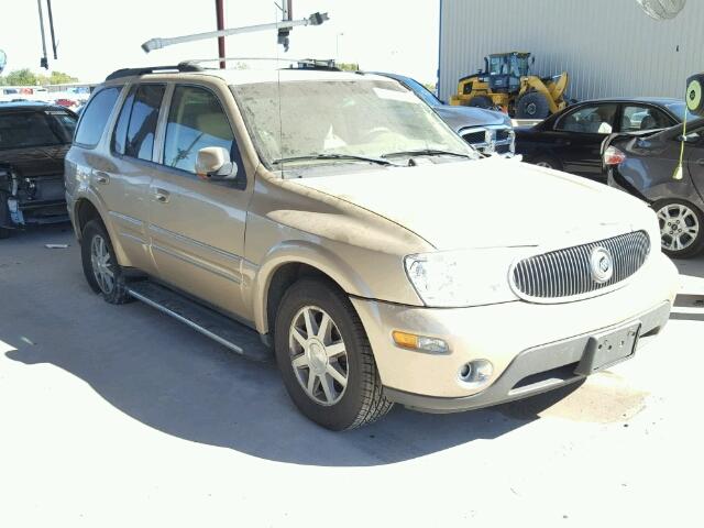 5GADT13S742213499 - 2004 BUICK RAINIER CX TAN photo 1