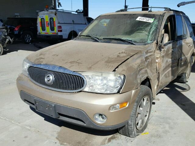 5GADT13S742213499 - 2004 BUICK RAINIER CX TAN photo 9