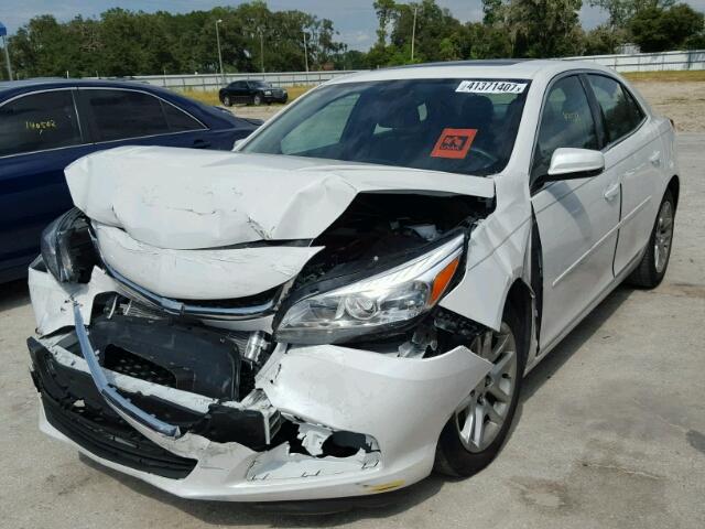 1G11C5SL6FU151354 - 2015 CHEVROLET MALIBU 1LT WHITE photo 2