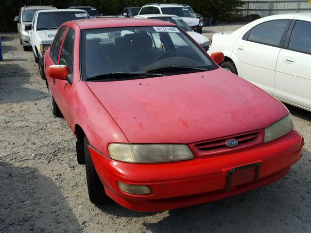 KNAFA1254V5283533 - 1997 KIA SEPHIA RS RED photo 1