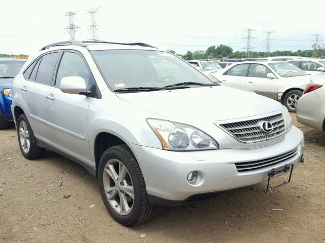 JTJHW31U182862841 - 2008 LEXUS RX 400H SILVER photo 1