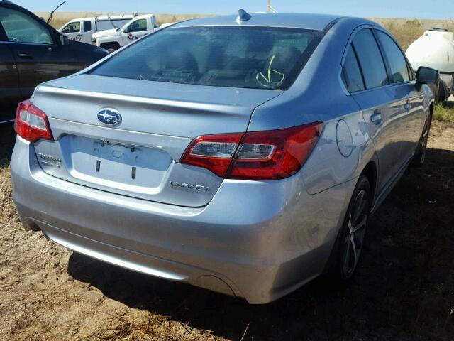 4S3BNBL68G3002075 - 2016 SUBARU LEGACY SILVER photo 4