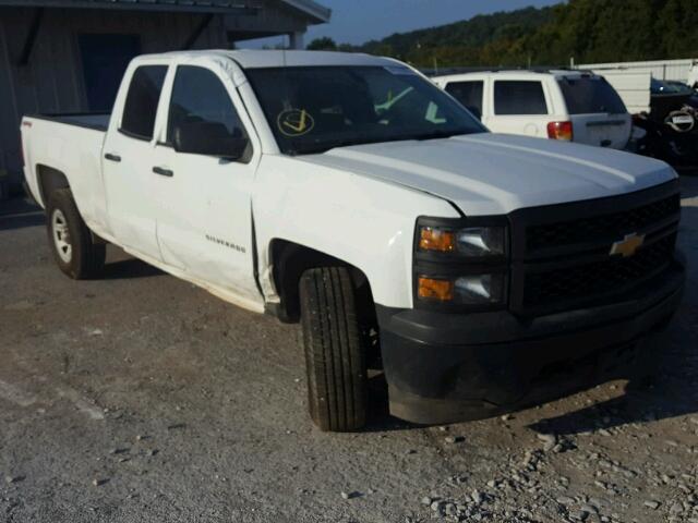 1GCVKPEC3EZ308178 - 2014 CHEVROLET SILVERADO WHITE photo 1