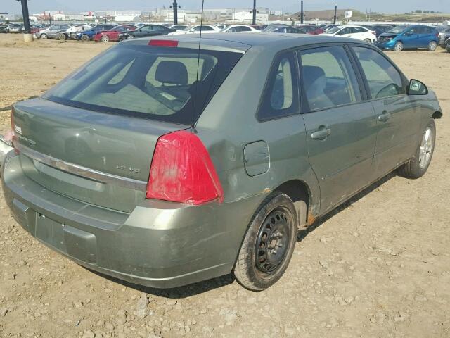 1G1ZT62884F216887 - 2004 CHEVROLET MALIBU MAX GREEN photo 4