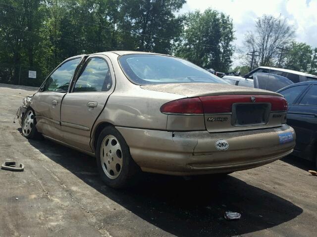 1MEFM653XWK649840 - 1998 MERCURY MYSTIQUE B TAN photo 3