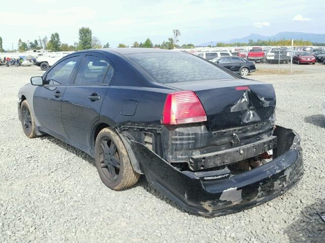 4A3AB26F14E054211 - 2004 MITSUBISHI GALANT DE BLACK photo 3