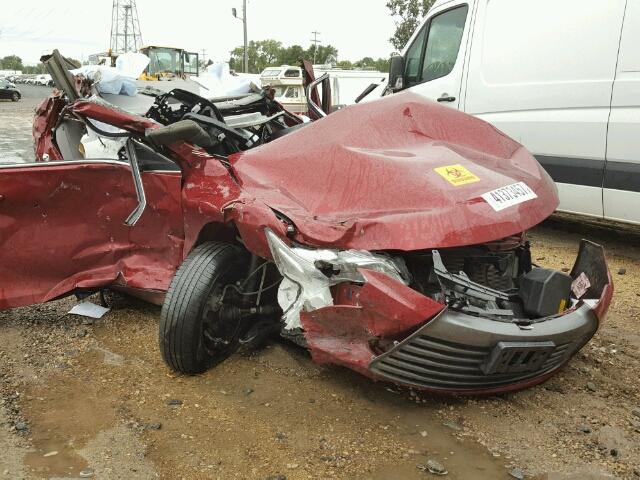 4T1BF1FK4FU917140 - 2015 TOYOTA CAMRY LE 栗色 照片 1