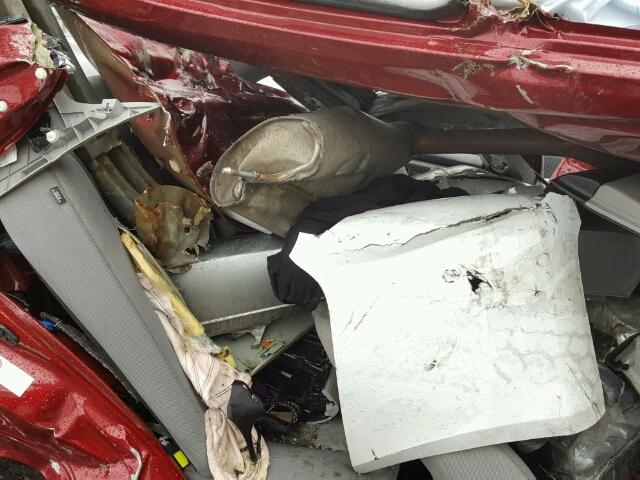 4T1BF1FK4FU917140 - 2015 TOYOTA CAMRY LE 栗色 照片 5