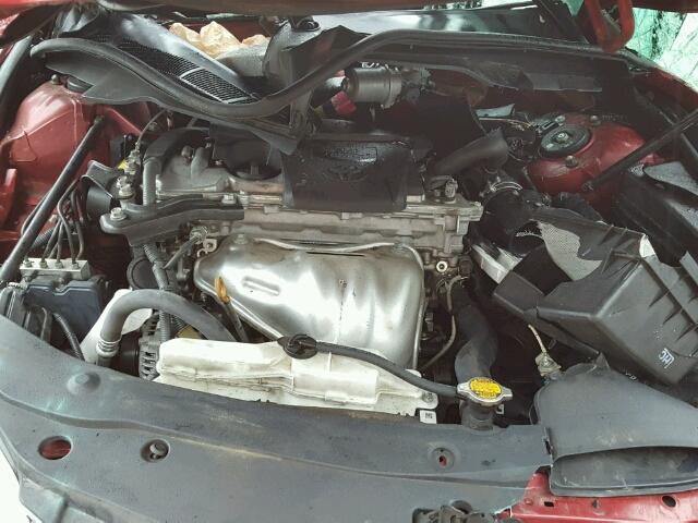 4T1BF1FK4FU917140 - 2015 TOYOTA CAMRY LE 栗色 照片 7