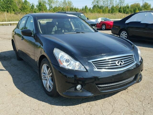 JN1CV6AR3CM672214 - 2012 INFINITI G37 BLACK photo 1