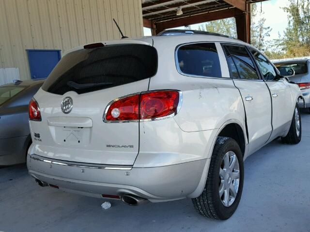 5GAKRCED8CJ147839 - 2012 BUICK ENCLAVE WHITE photo 4