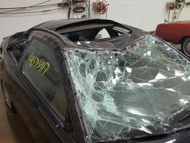 1HGEM229X5L075734 - 2005 HONDA CIVIC EX BLACK photo 9