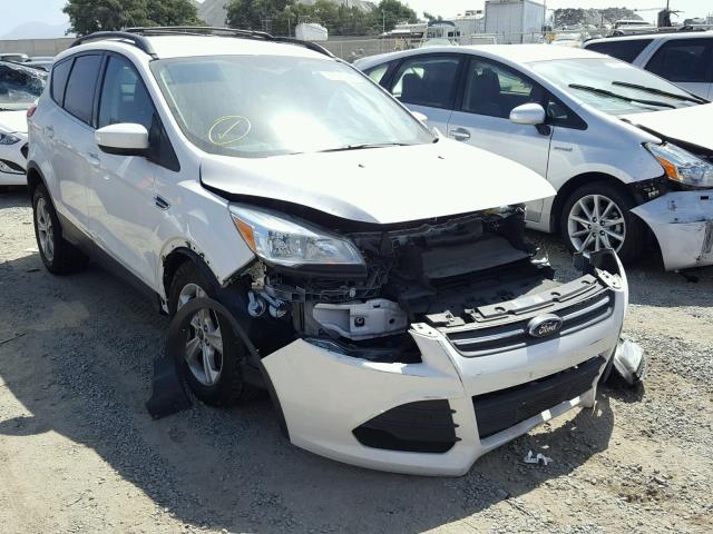 1FMCU0GX8EUC69962 - 2014 FORD ESCAPE WHITE photo 1