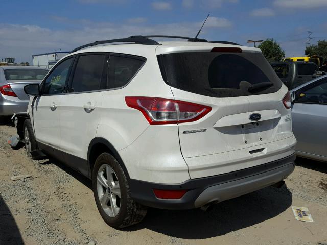 1FMCU0GX8EUC69962 - 2014 FORD ESCAPE WHITE photo 3