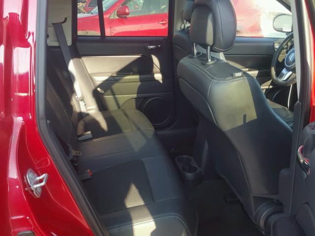 1C4NJCBA7GD784710 - 2016 JEEP COMPASS SP RED photo 6