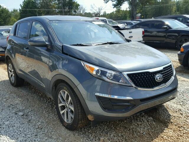 KNDPB3AC2E7559468 - 2014 KIA SPORTAGE B GRAY photo 1