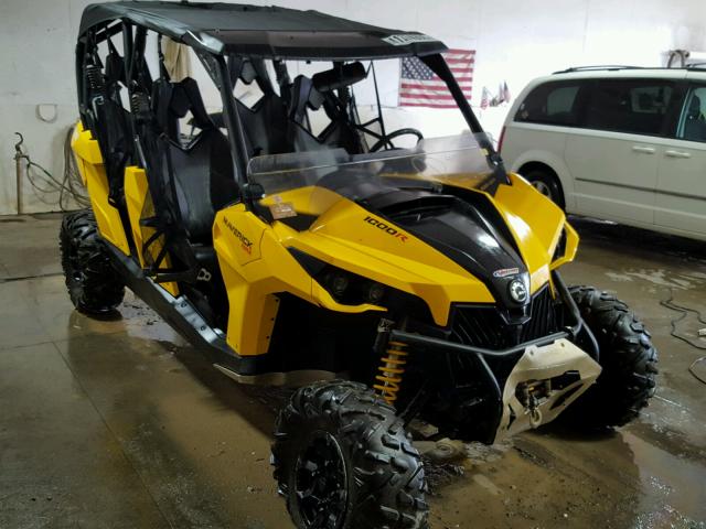 3JBPMCP17EJ000427 - 2014 CAN-AM MAVERICK M YELLOW photo 1