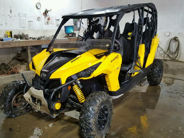 3JBPMCP17EJ000427 - 2014 CAN-AM MAVERICK M YELLOW photo 2