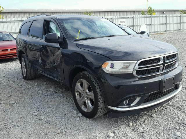 1C4RDJDG3EC524824 - 2014 DODGE DURANGO LI BLACK photo 1