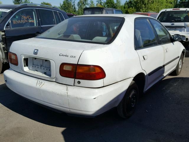 JHMEG8642NS033263 - 1992 HONDA CIVIC DX WHITE photo 4