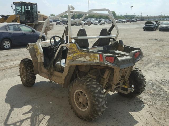 4XAVE7EA2EB185382 - 2014 POLARIS RZR 800 S WHITE photo 3