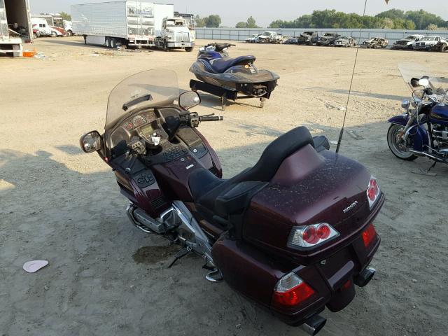 1HFSC47F88A702452 - 2008 HONDA GL1800 BURGUNDY photo 3