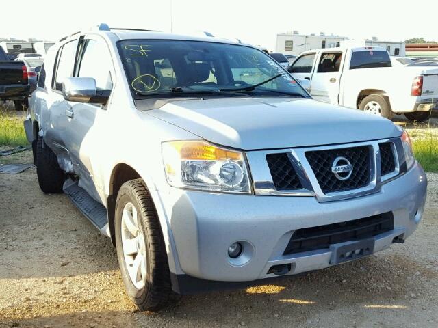 5N1BA0NDXAN613065 - 2010 NISSAN ARMADA SILVER photo 1