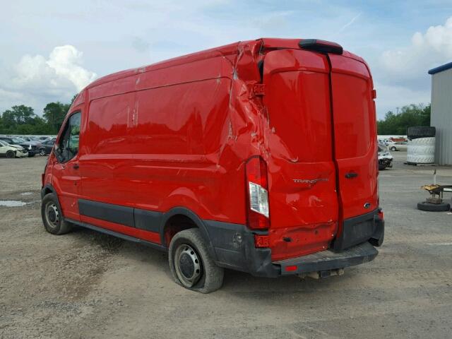 1FTBW2CM9JKA06919 - 2018 FORD TRANSIT T- RED photo 9