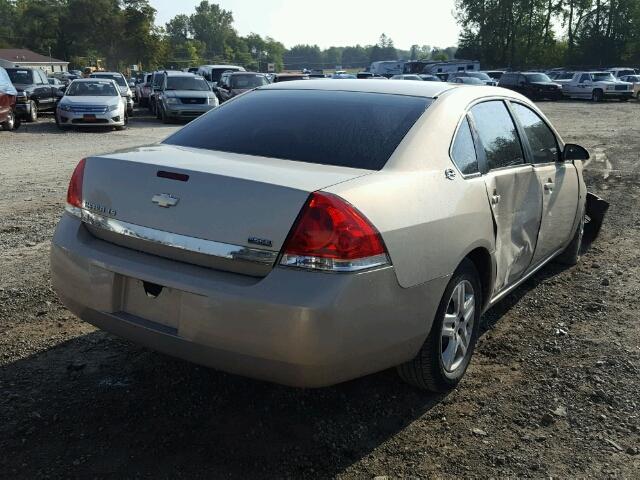 2G1WB58K981279609 - 2008 CHEVROLET IMPALA LS TAN photo 4