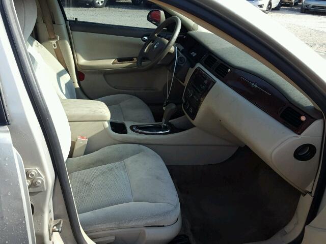 2G1WB58K981279609 - 2008 CHEVROLET IMPALA LS TAN photo 5