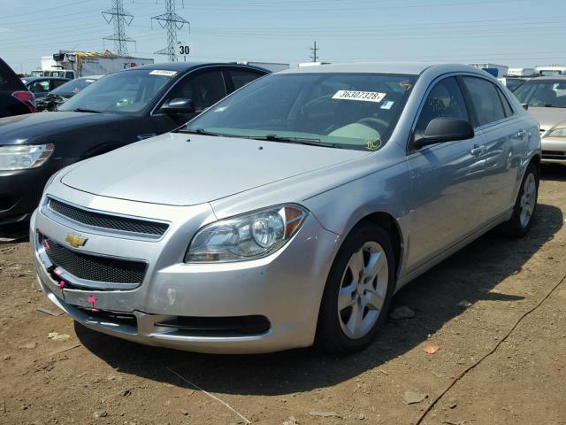 1G1ZB5E05CF189617 - 2012 CHEVROLET MALIBU LS Gümüş foto 2