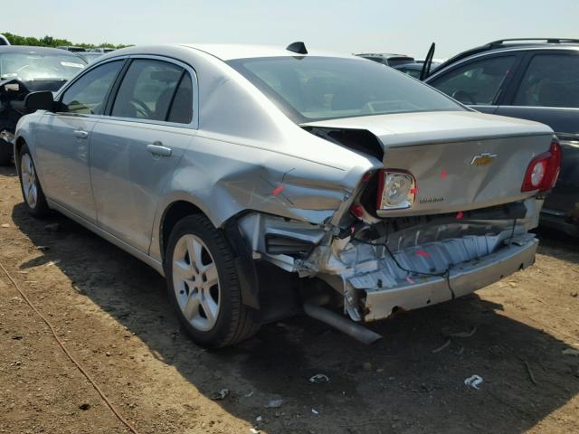 1G1ZB5E05CF189617 - 2012 CHEVROLET MALIBU LS Gümüş foto 3