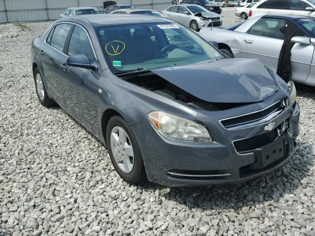 1G1ZG57B28F204338 - 2008 CHEVROLET MALIBU LS გრაფიტი ფოტო 1