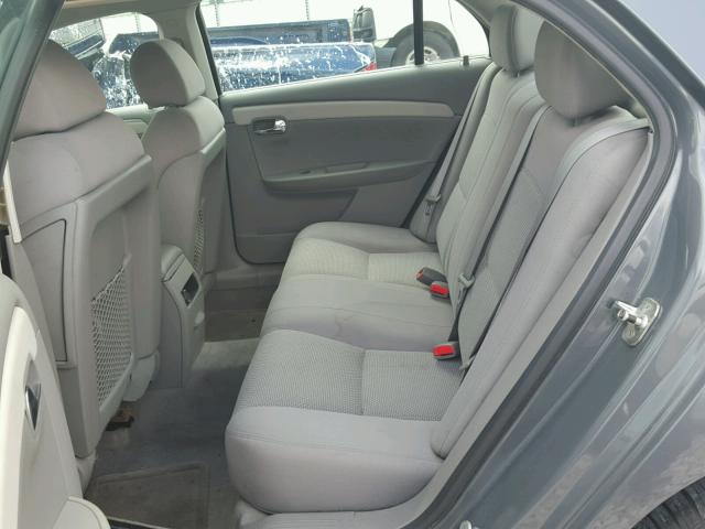 1G1ZG57B28F204338 - 2008 CHEVROLET MALIBU LS გრაფიტი ფოტო 6