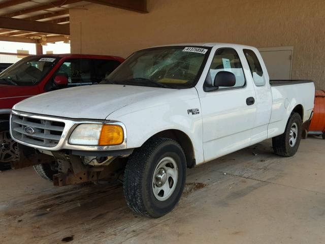 2FTRX17284CA65063 - 2004 FORD F-150 HERI WHITE photo 2