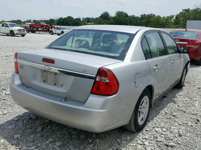 1G1ZS58FX7F181616 - 2007 CHEVROLET MALIBU LS ვერცხლისფერი ფოტო 4