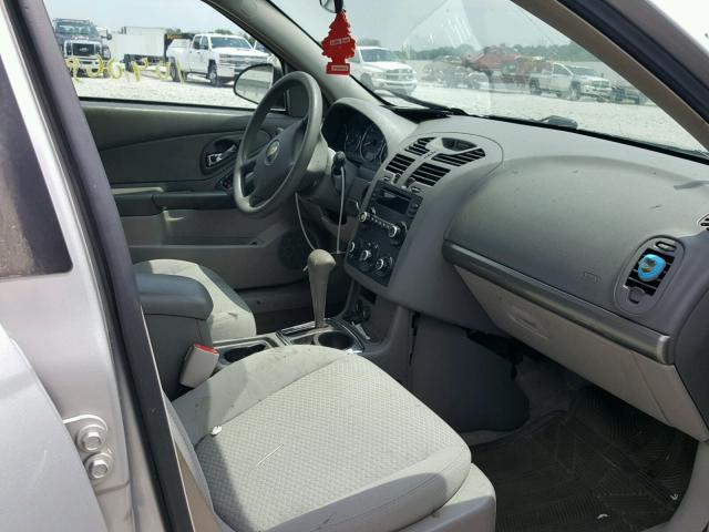 1G1ZS58FX7F181616 - 2007 CHEVROLET MALIBU LS ვერცხლისფერი ფოტო 5
