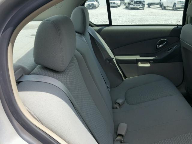 1G1ZS58FX7F181616 - 2007 CHEVROLET MALIBU LS ვერცხლისფერი ფოტო 6