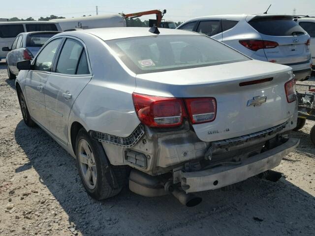 1G11B5SA2DF195080 - 2013 CHEVROLET MALIBU LS ნაცრისფერი ფოტო 3
