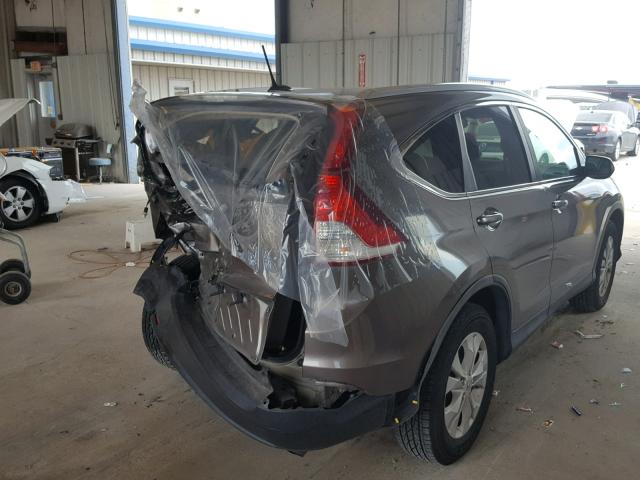 5J6RM3H75CL028078 - 2012 HONDA CR-V EXL GRAY photo 4