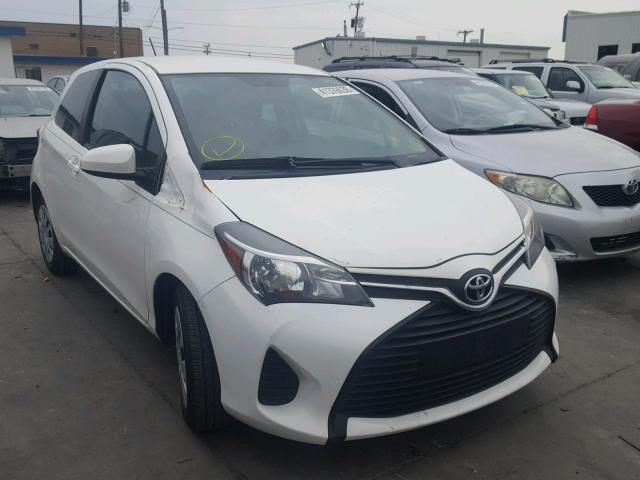 VNKJTUD33GA057831 - 2016 TOYOTA YARIS L WHITE photo 1