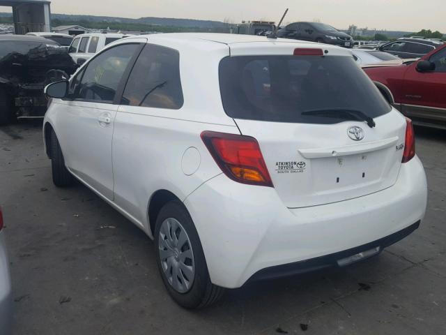 VNKJTUD33GA057831 - 2016 TOYOTA YARIS L WHITE photo 3