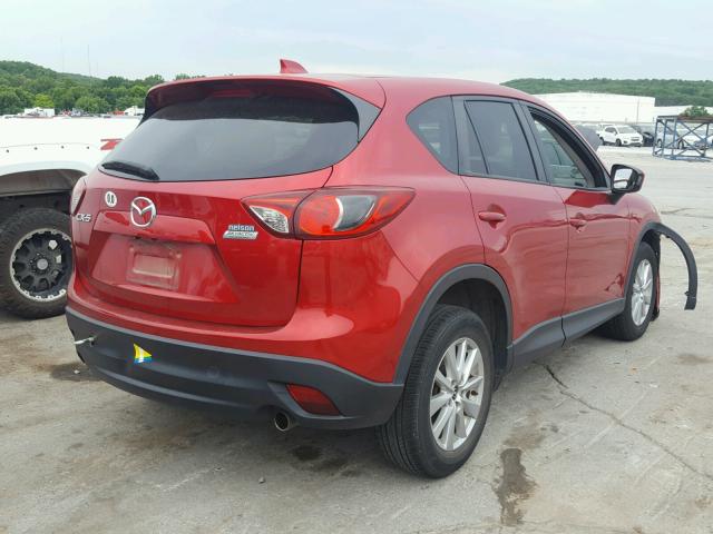 JM3KE2CYXE0418037 - 2014 MAZDA CX-5 TOURI RED photo 4