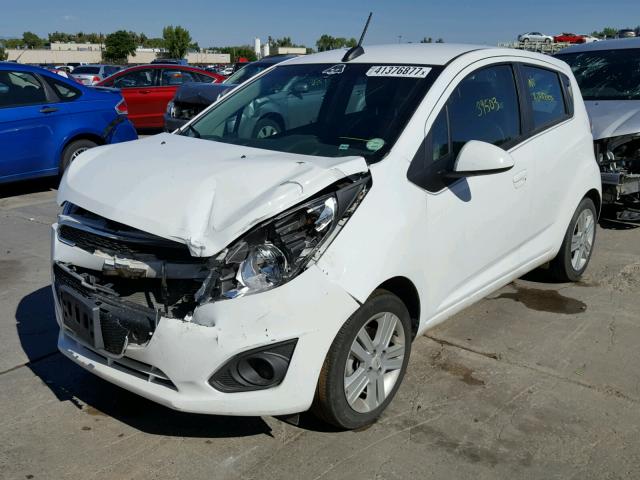 KL8CB6S96FC808200 - 2015 CHEVROLET SPARK WHITE photo 2