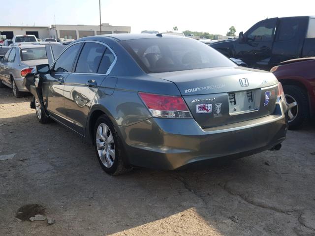 JHMCP26888C077158 - 2008 HONDA ACCORD EXL BLUE photo 3